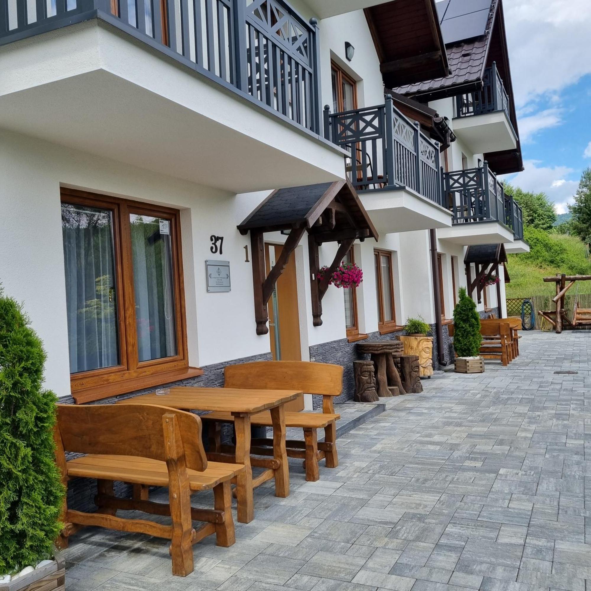 Willa "Komancza" Szczawnica Ruska Bania - Jacuzzi & Sauna Exteriör bild